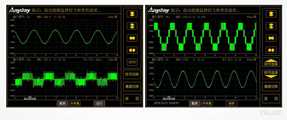 PWM波形、變頻器輸出波形