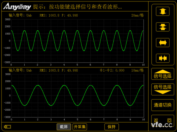 電快速瞬變脈沖群抗干擾度試驗(yàn)后波形