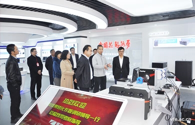 省知識產(chǎn)權局局長蒞臨銀河電氣調(diào)研
